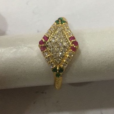 Classic 916 Gold Diamond Ring