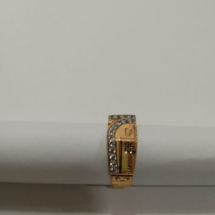 916 Yellow Gold Casting gents ring