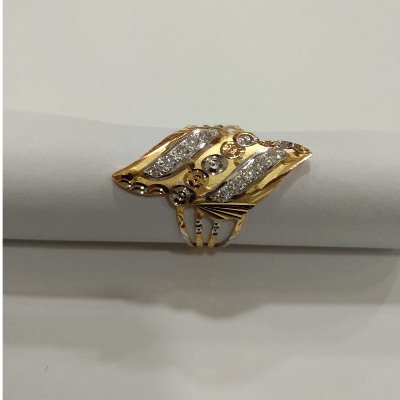 Modern 916 Gold ladies Ring