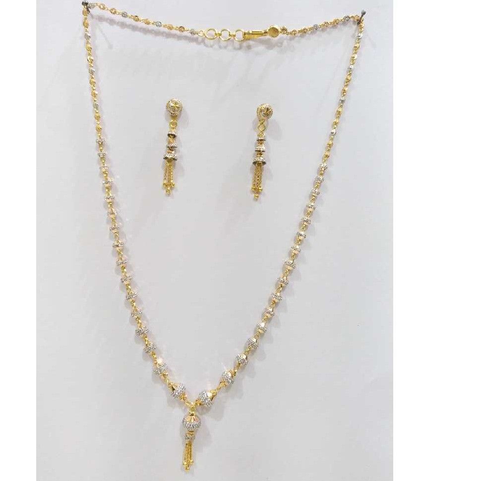 22K / 916 Gold Ladies Attractive Vertical Mala Set
