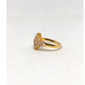 916 Gold cz Diamond versatile design rings