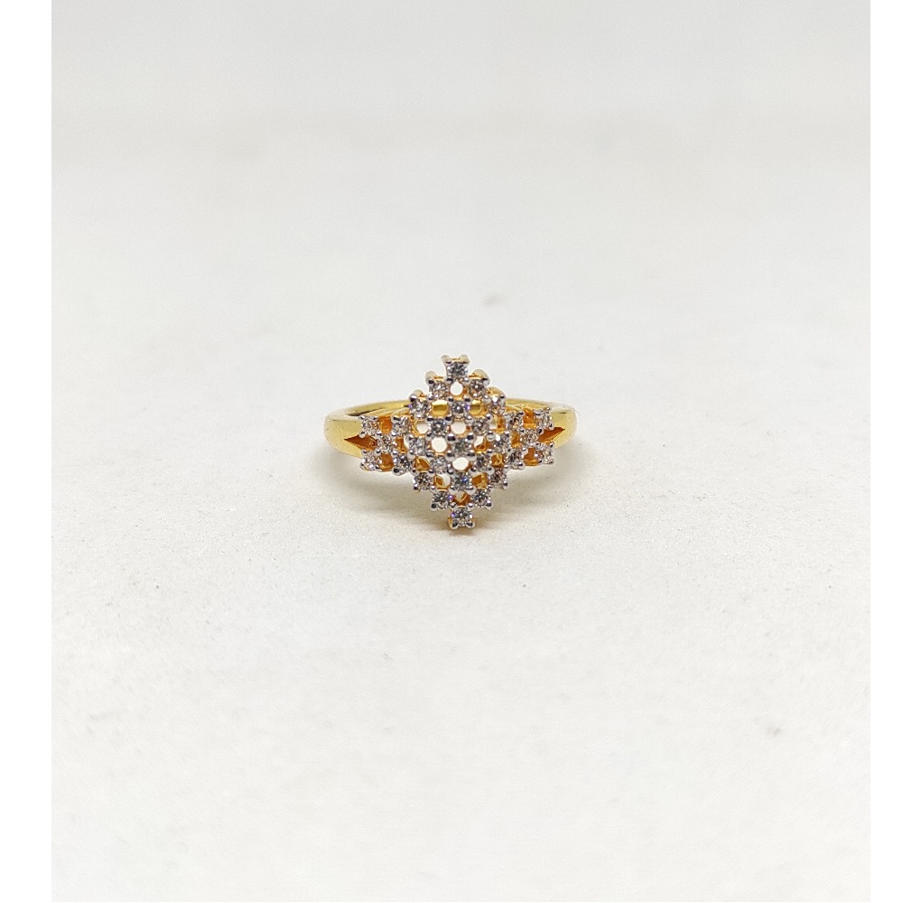916 Gold cz Diamond versatile design rings