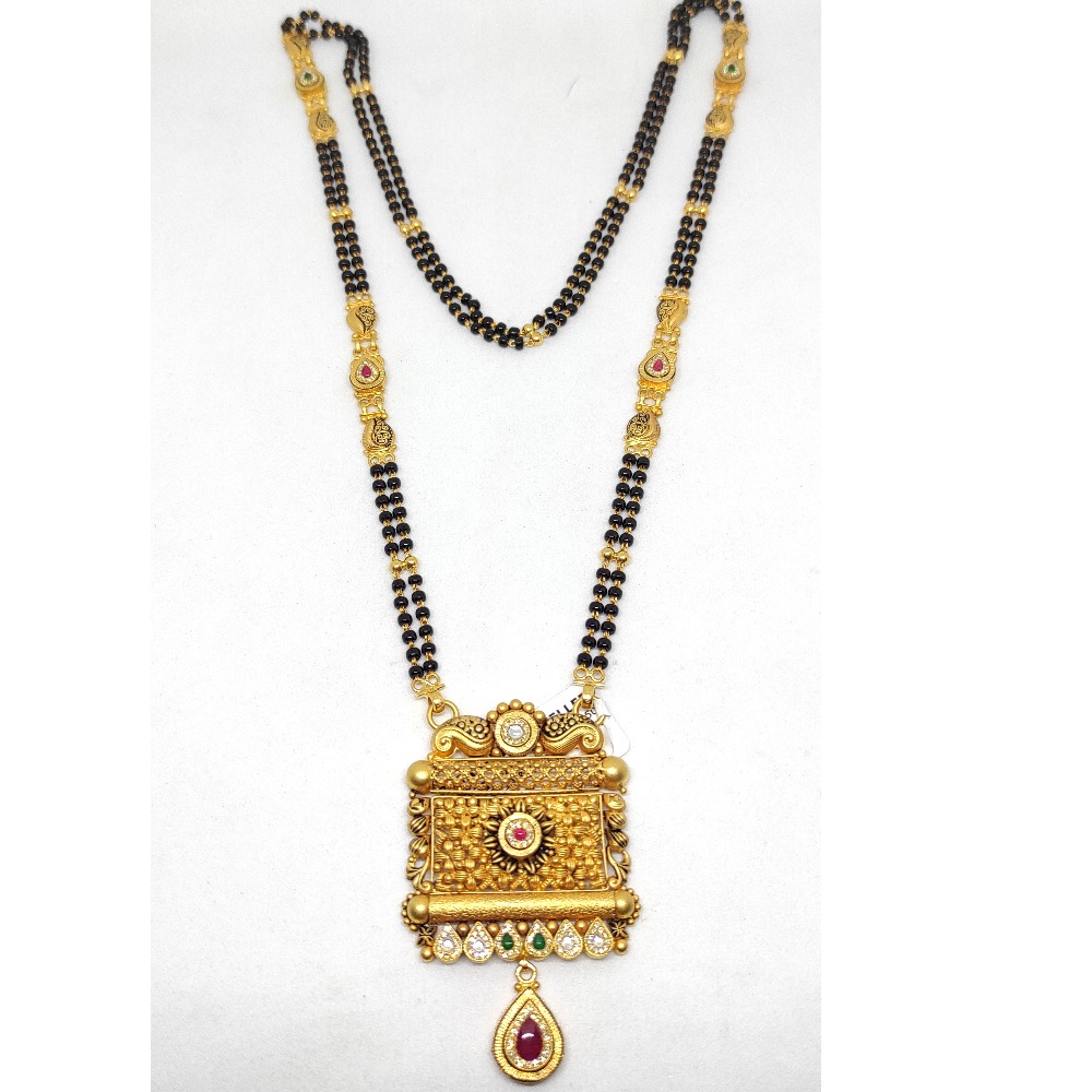 22k gold  Antique Design mangalsutra for wedding