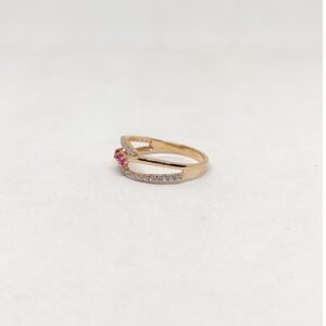 18k Rose gold classic ring