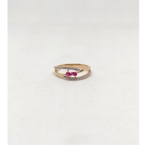 18k Rose gold classic ring