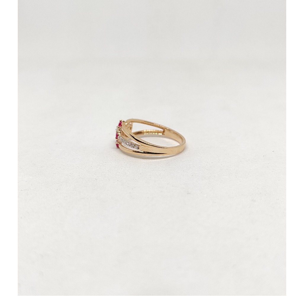 18k Rose gold delicate ring