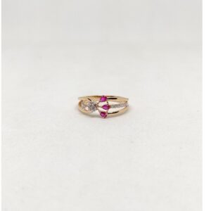 18k Rose gold delicate ring