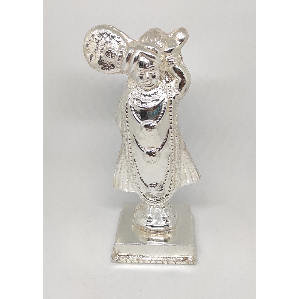 Silver God Shreenathji Murti