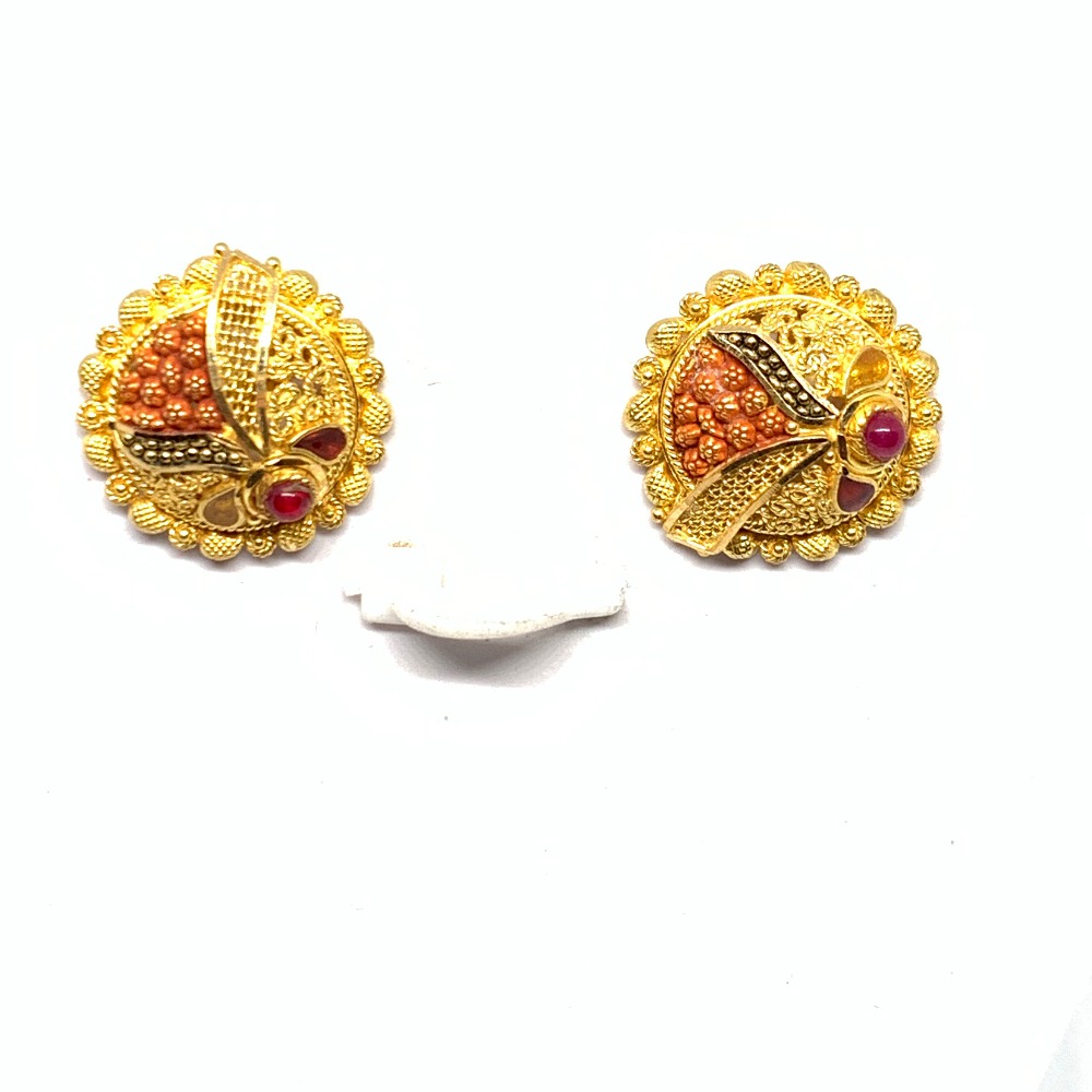 Designer Gold Earrings