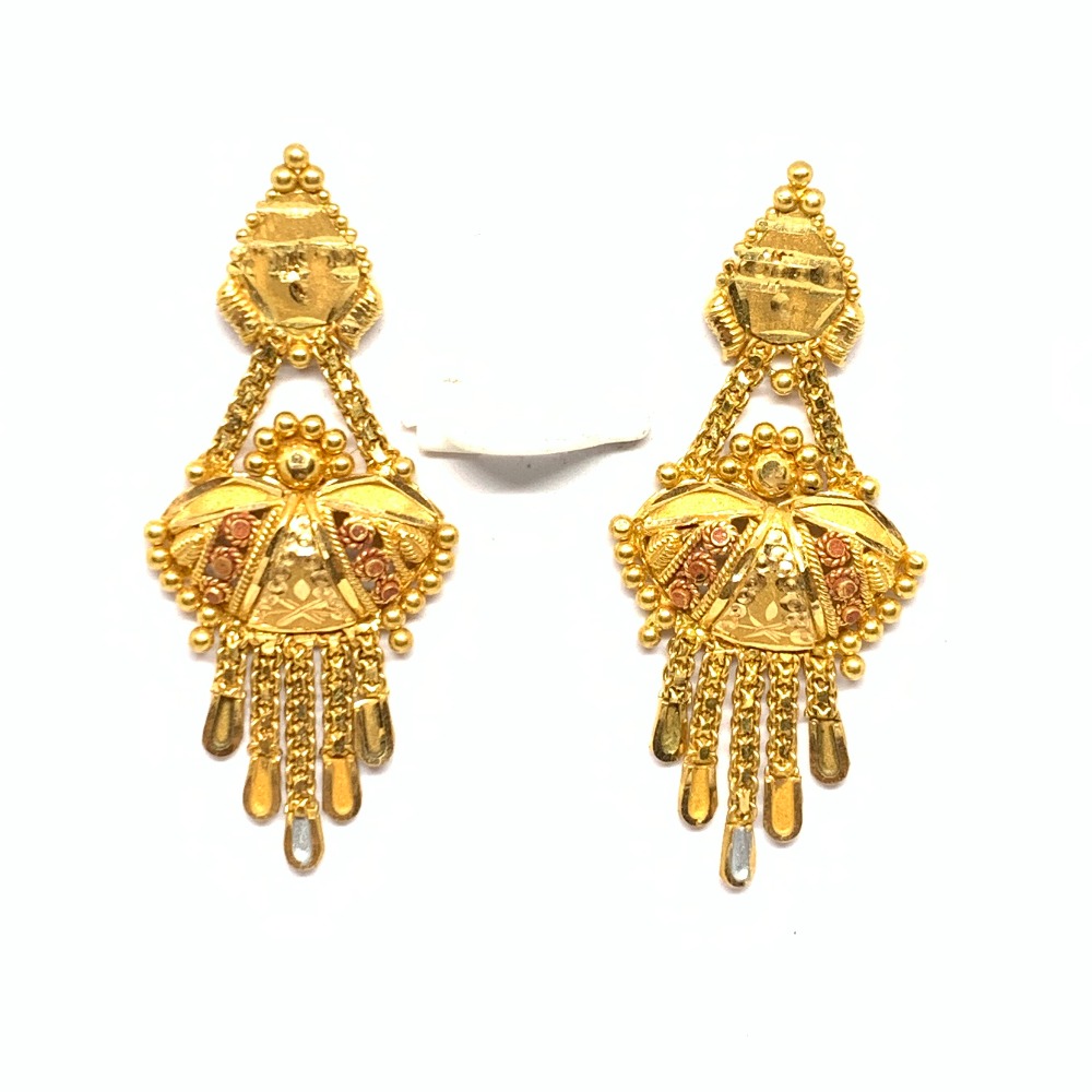 Designer Gold Earrings