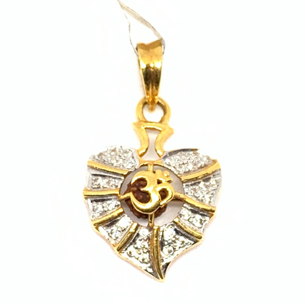Designer Gold Pendant
