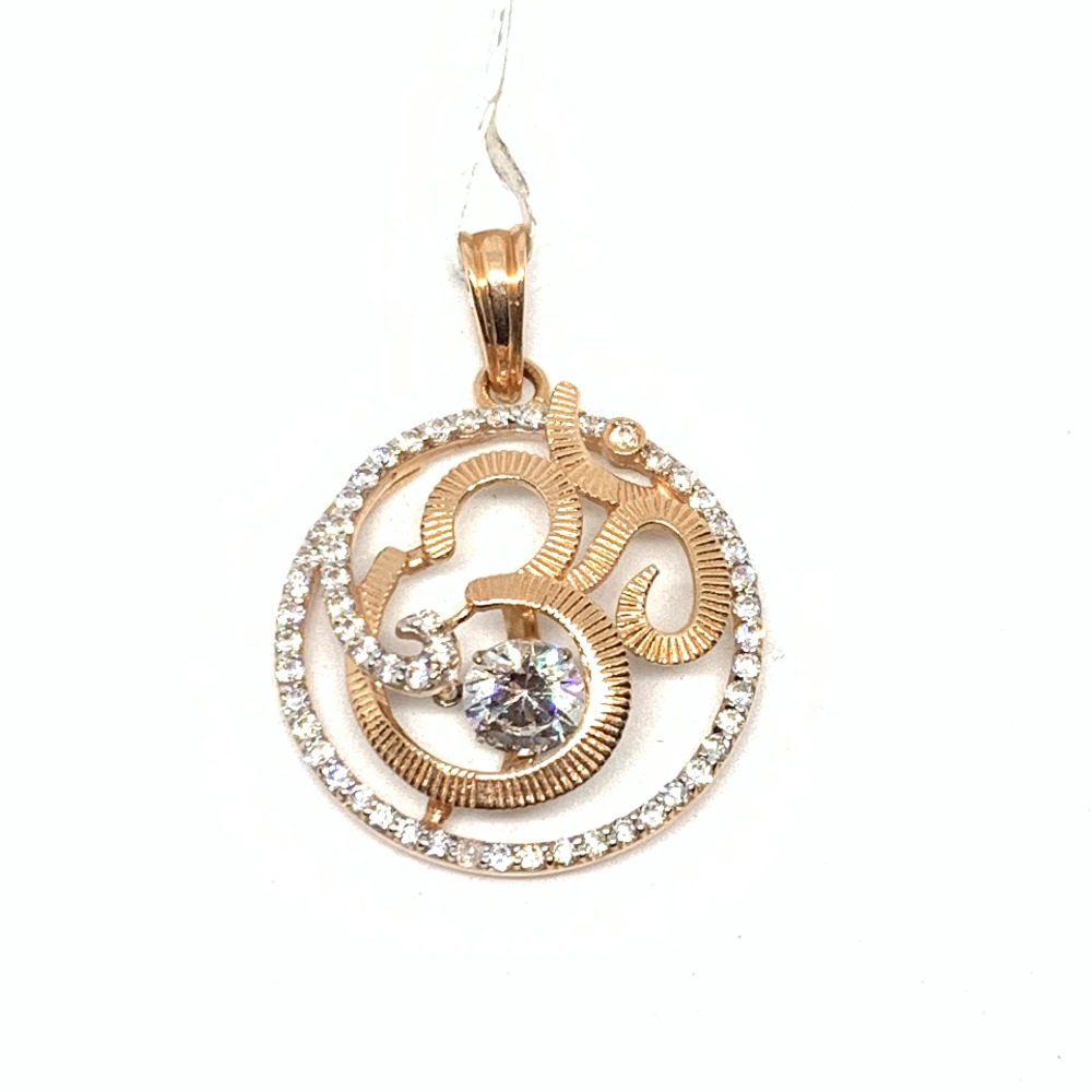 Designer Gold Pendant