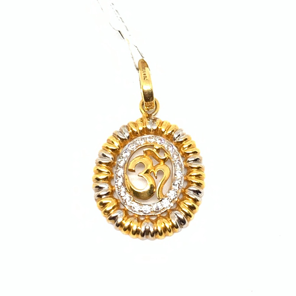 Designer Gold Pendant