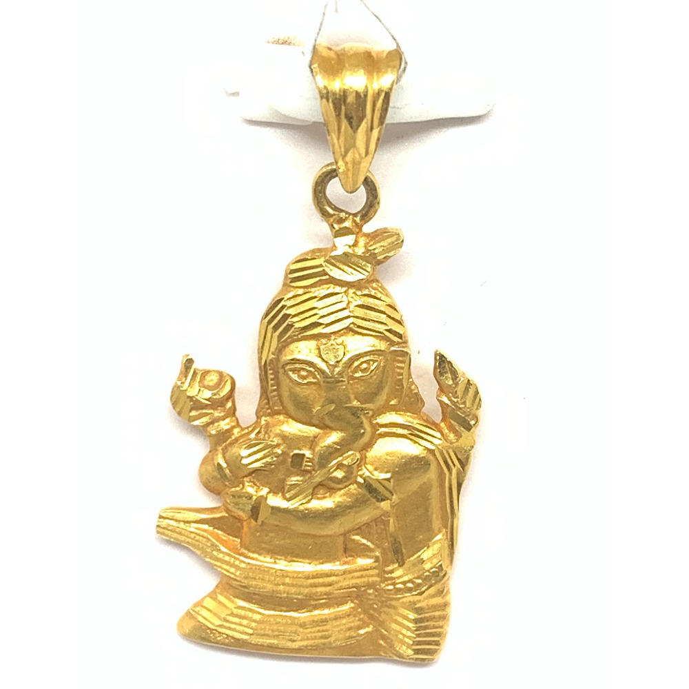 Designer Gold Pendant