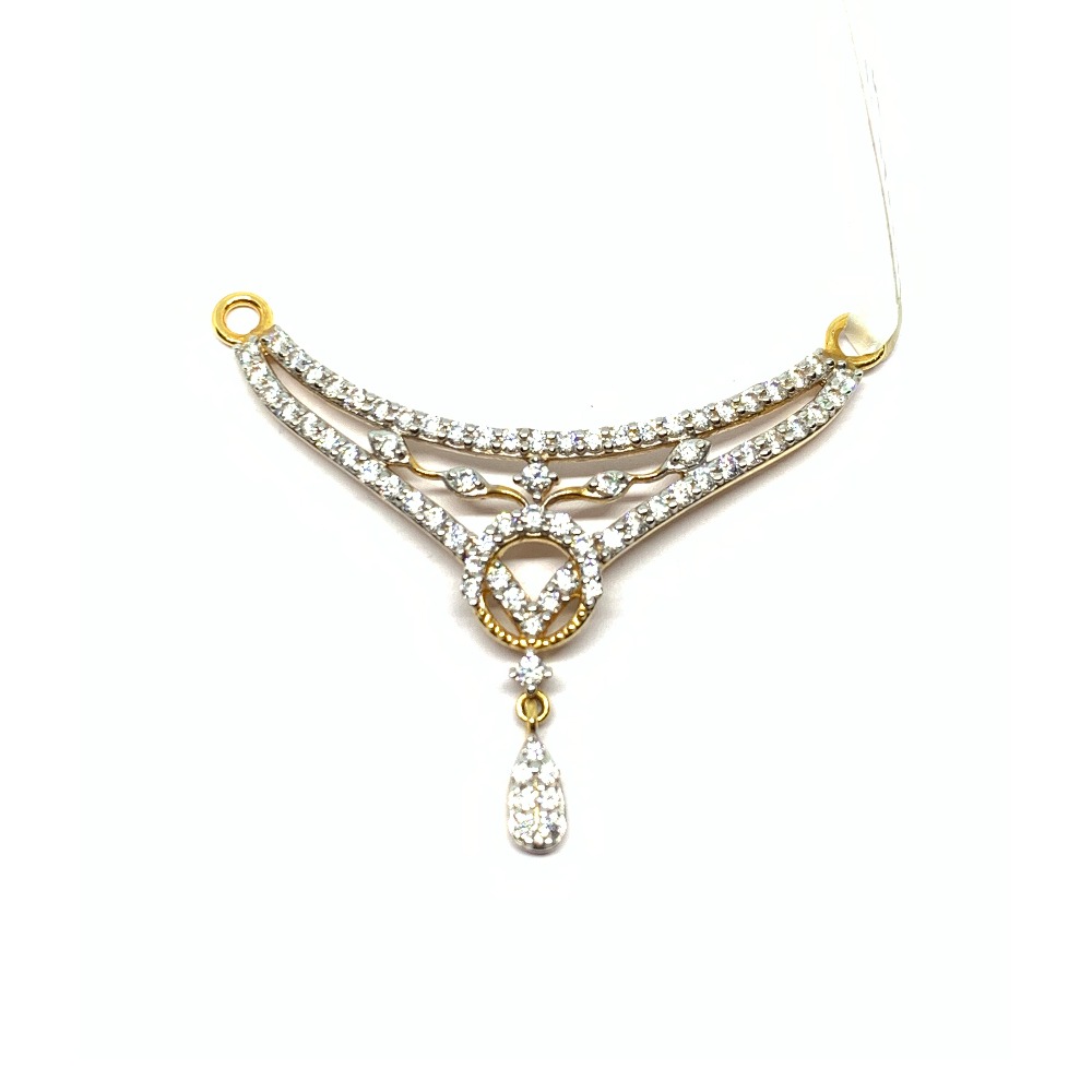 Designer Gold Mangalsutra Pendant