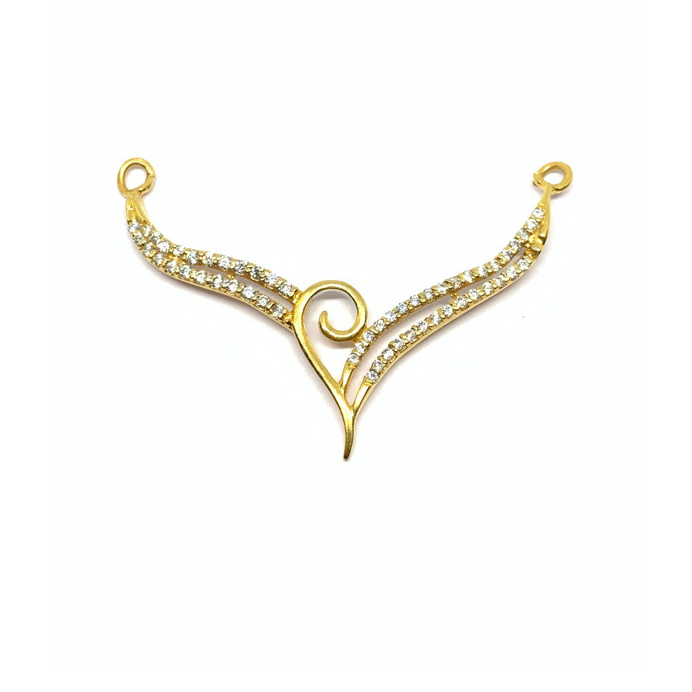 Designer Gold Mangalsutra Pendant