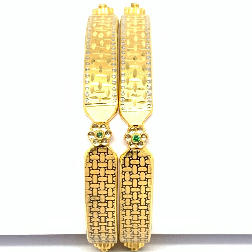 Designer Gold Copper Bangles