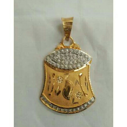 22KT Gold Ladies Indian Fancy Pendants Yellow