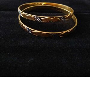 22K / 916 Gold Indian CNC Stylish Bangles