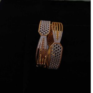 22KT Gold Fancy Designer  Bangles