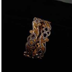22KT Gold Indian CNC Ladies Bangles