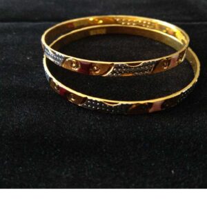22KT Gold Ladies Indian Fancy Bangles