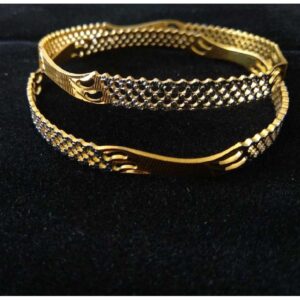 22KT Gold Ladies Indian Modern Designer Bangle