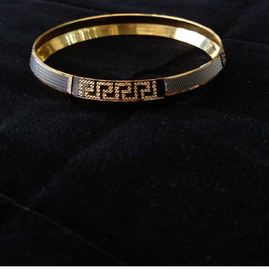 22KT Gold CNC sardar Kada - Image 2