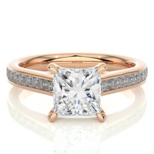 Gold With Diamond Fancy Design Ring