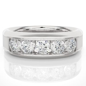 Designer White Gold Band