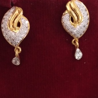 916 hallmarked Earring FC2289