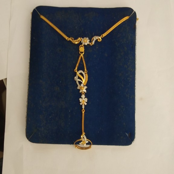 916 Gold hallmarked panja JC8759