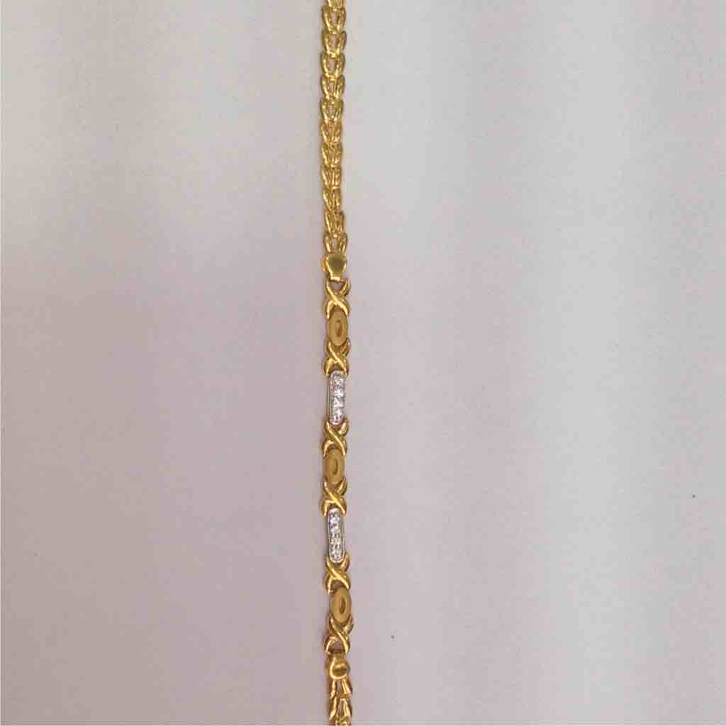916 gold designer lucky