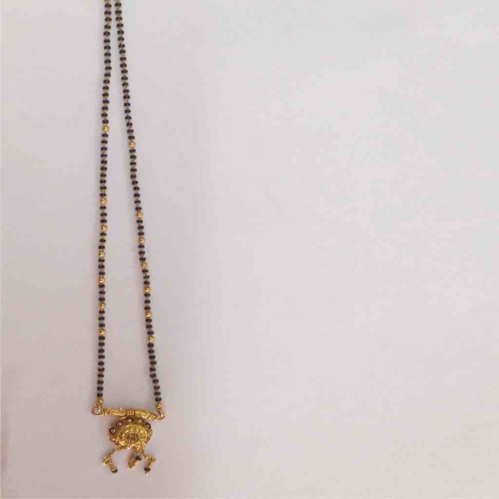 916 Hallmarked gold hallmarked antique mangalsutra
