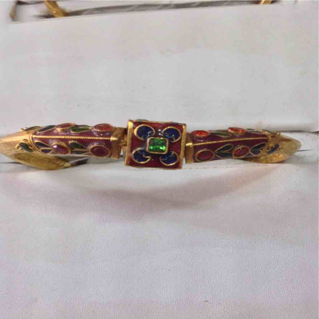916 Hallmarked antique gold ladies bracelet