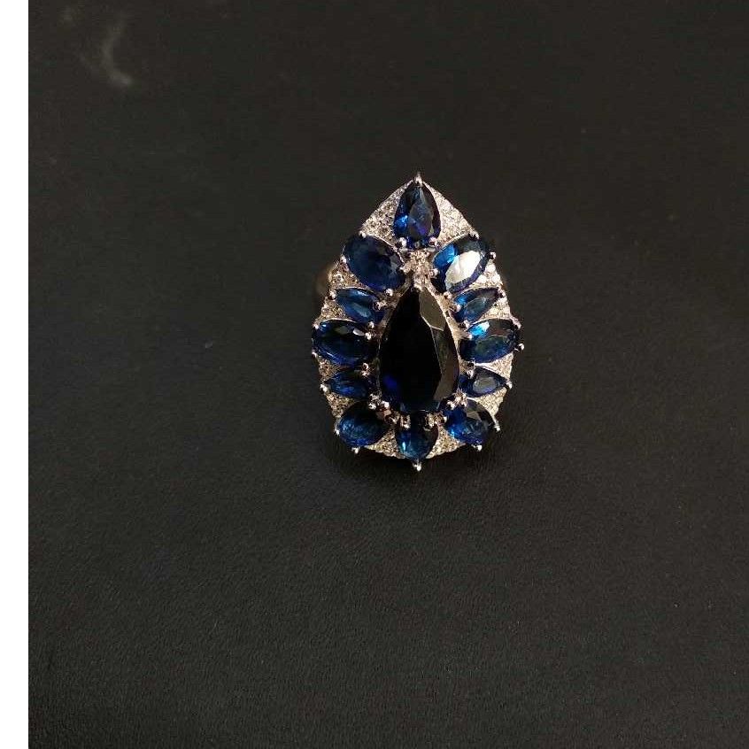 92.5 Silver Exclusive Designer Ladies Ring