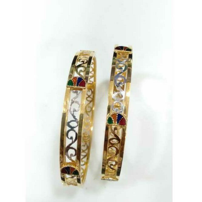 SJ034 Gold Fancy Patla Style Kadli