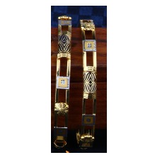 22KT Gold Designer Copper Kadli(Gabha Kadli)
