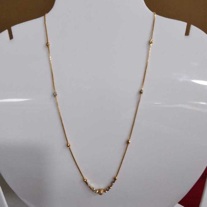 22kt/916 Stylish Single Line Dokiya