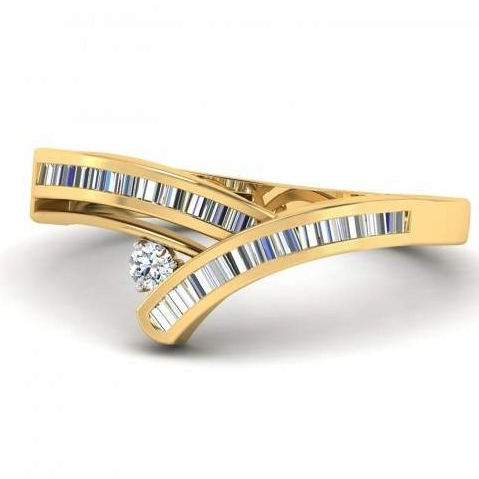 real diamond rings and ear rings