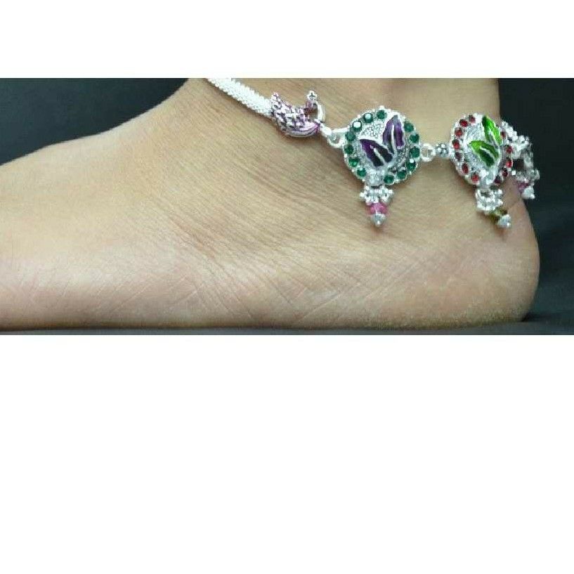 Silver Fancy Payal