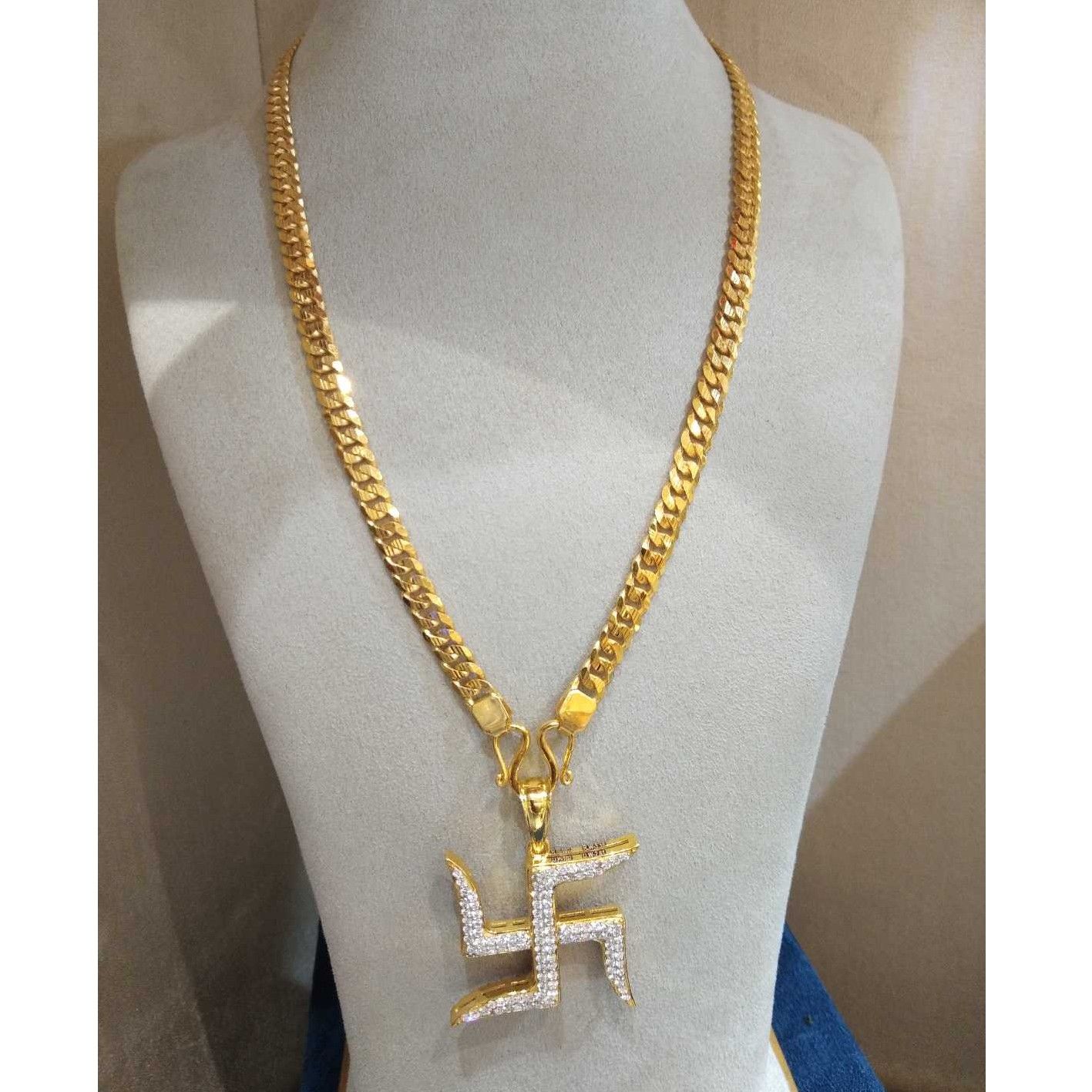 Gold chain & pendant