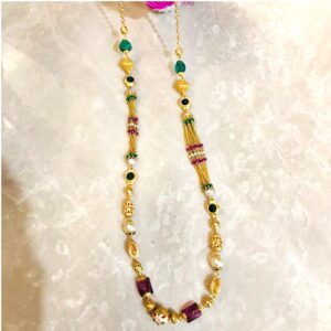 916 Gold Antique Designer Mala