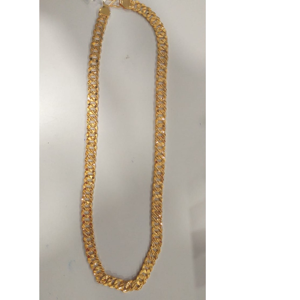 22KT Gold Fancy Singapuri Chain