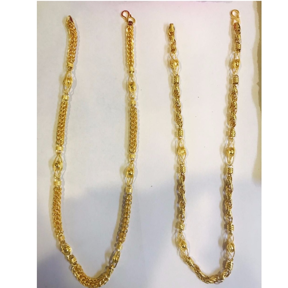 916 Gold Hallmarked Fancy Indo Italian Chain