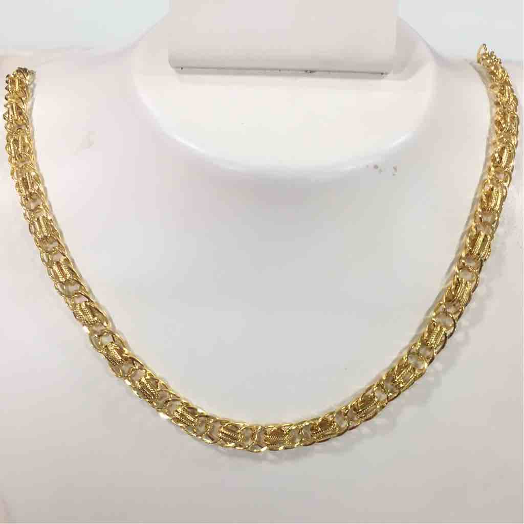 916 Gold Designer Gents Chain