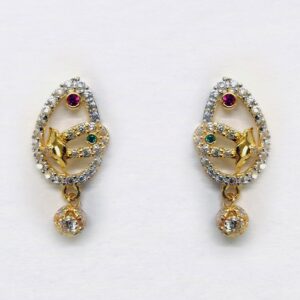 916 Gold CZ Pendant Set SK-PS002