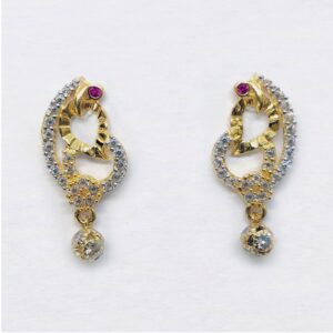 916 Gold CZ Pendant Set SK-P001