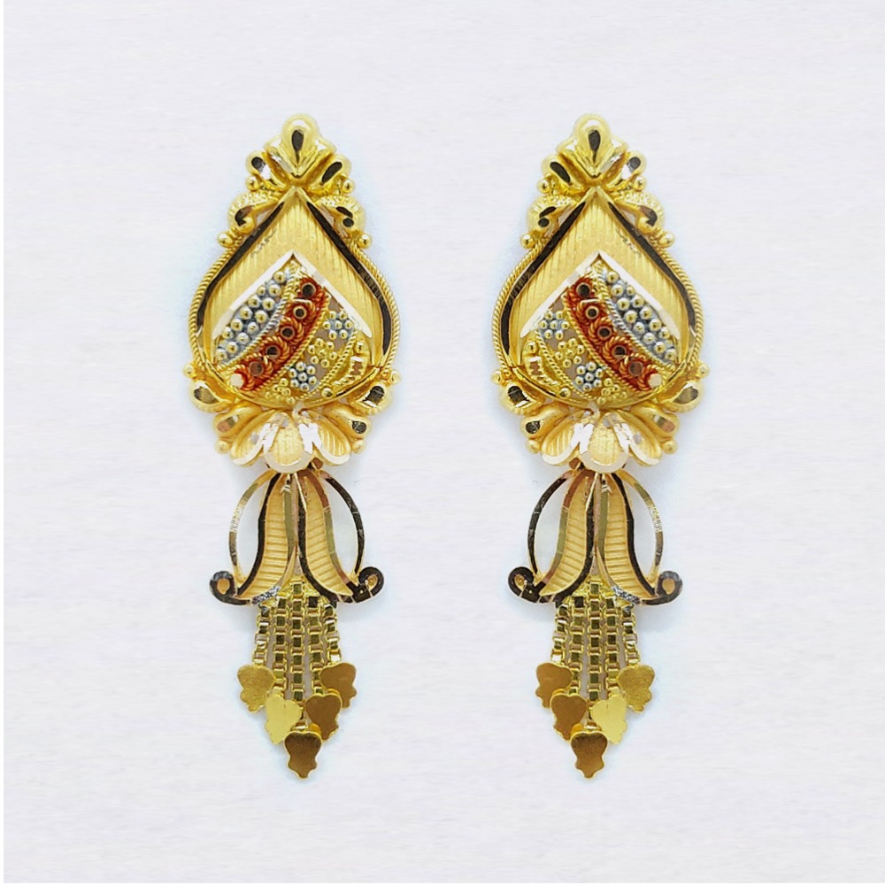 22KT Traditional Gold Latkan For Ladies SK-E023