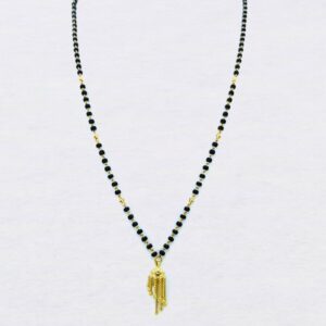 916 gold black beads dokiya mangalsutra sk-m001